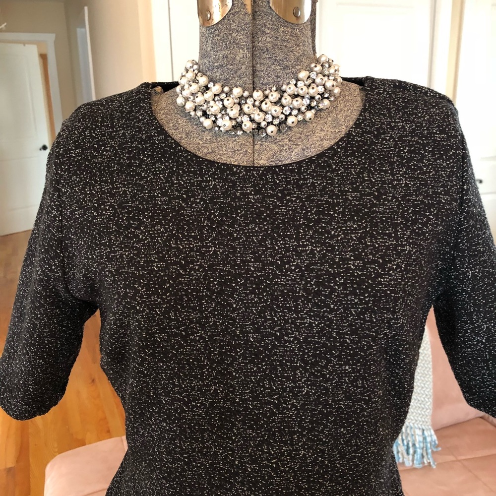 SMALL NWT BLACK/WHITE DRESS - Picture 3 of 7